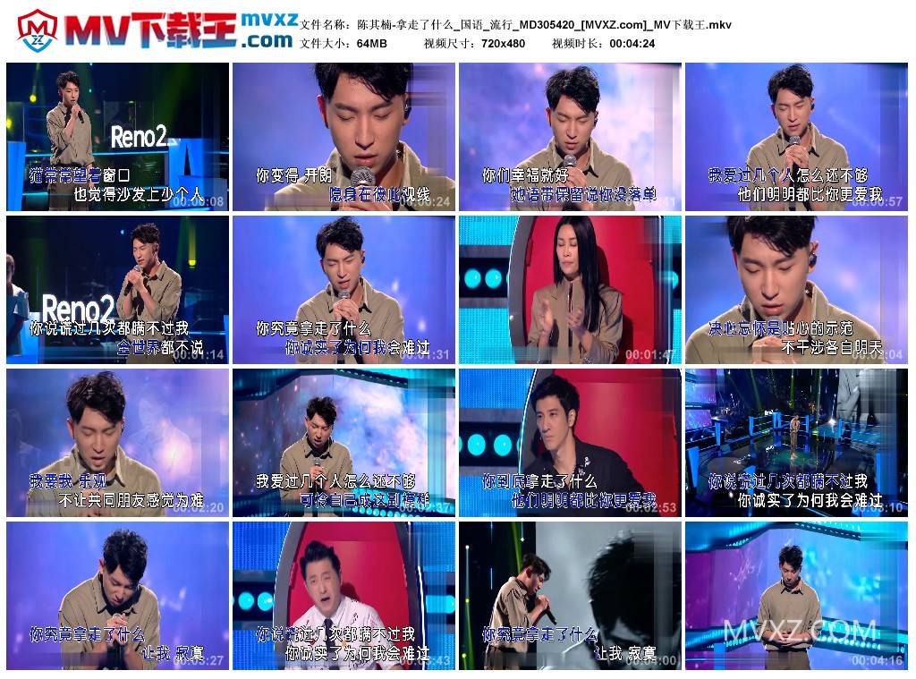 陈其楠-拿走了什么_国语_流行_MD305420